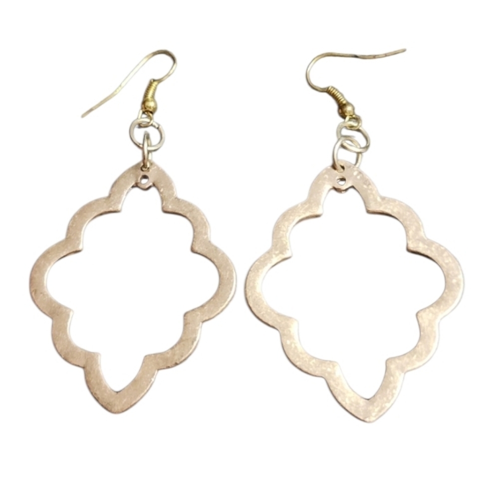Gold-Tone Dangle Earrings
